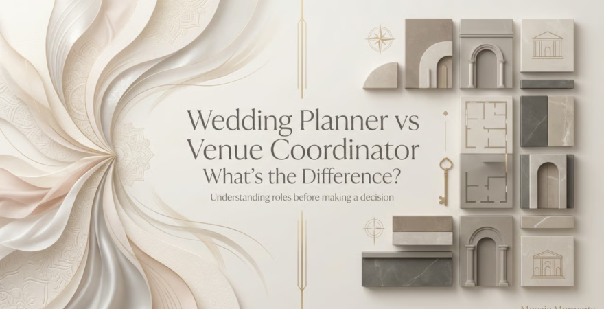 Confused between a wedding planner and a venue coordinator? Learn the key differences and decide what your wedding truly needs for a stress-free celebration.